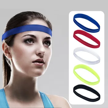 

1PC Sports Headbands Universal Polyester Anti-sweat Quick Dry Anti Slip Headbands Running Fitness Sportswear Accessory