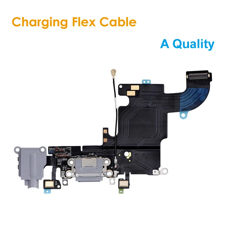 

A Quality Replacement Charging Flex Cable for iPhone 6S 4.7 Headphone Jack USB Audio MIC Port Socket Dock Connector for iPhone6S