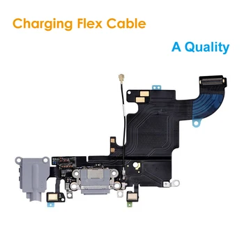 

A Quality Replacement Charging Flex Cable for iPhone 6S 4.7 Headphone Jack USB Audio MIC Port Socket Dock Connector for iPhone6S