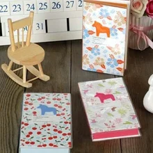 1 шт./лот, новинка, Ретро стиль, Троян и облака, серия, водонепроницаемый блокнот, сделай сам, дневник, хороший подарок