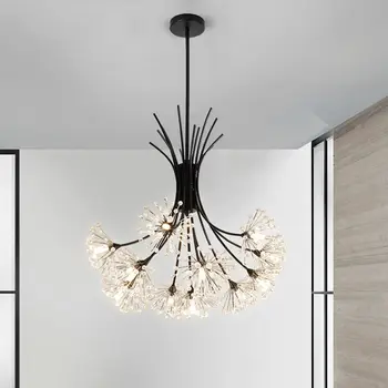 

Modern crystal Pendant Lights radiation sphere art pendant lamp For Living Room Restaurant Bedroom Home Lighting Lustre Fixture