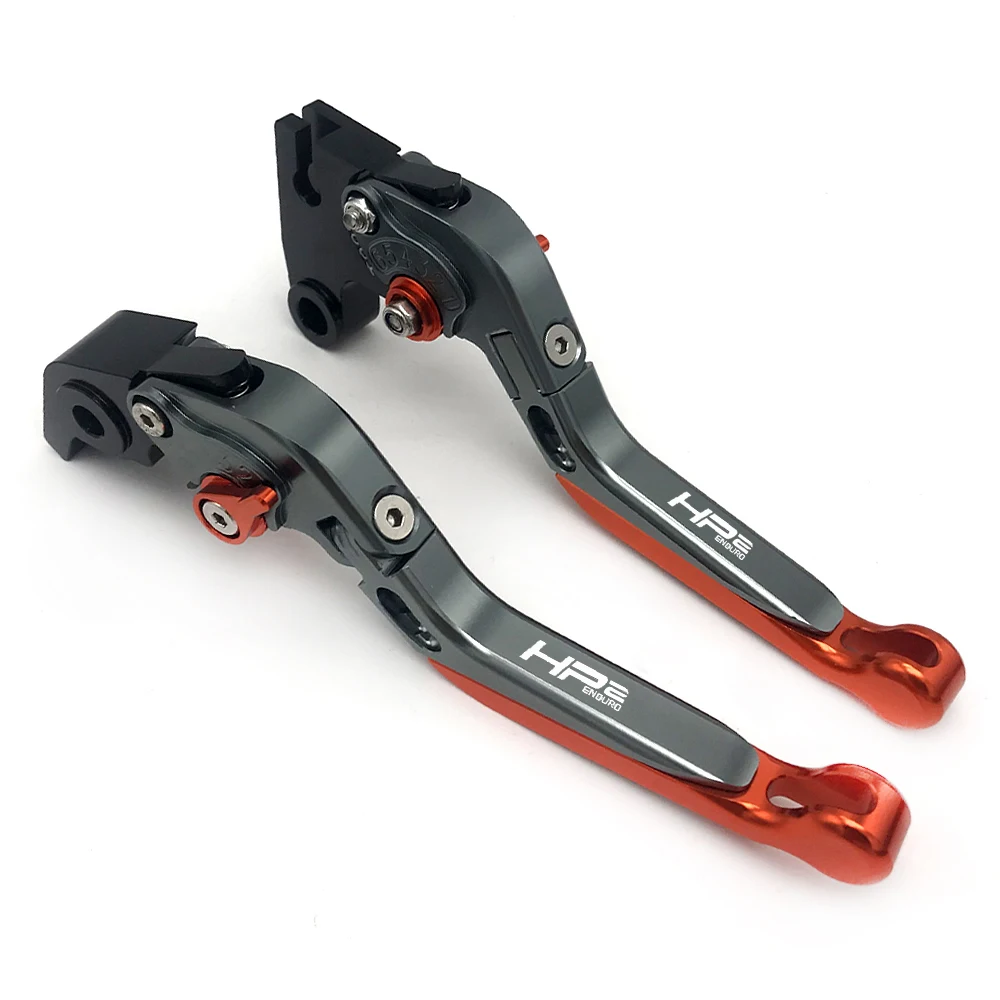 Для BMW HP2 Enduro 2005 2008 CNC Алюминиевые Регулируемые мотоциклетные Складные Выдвижные
