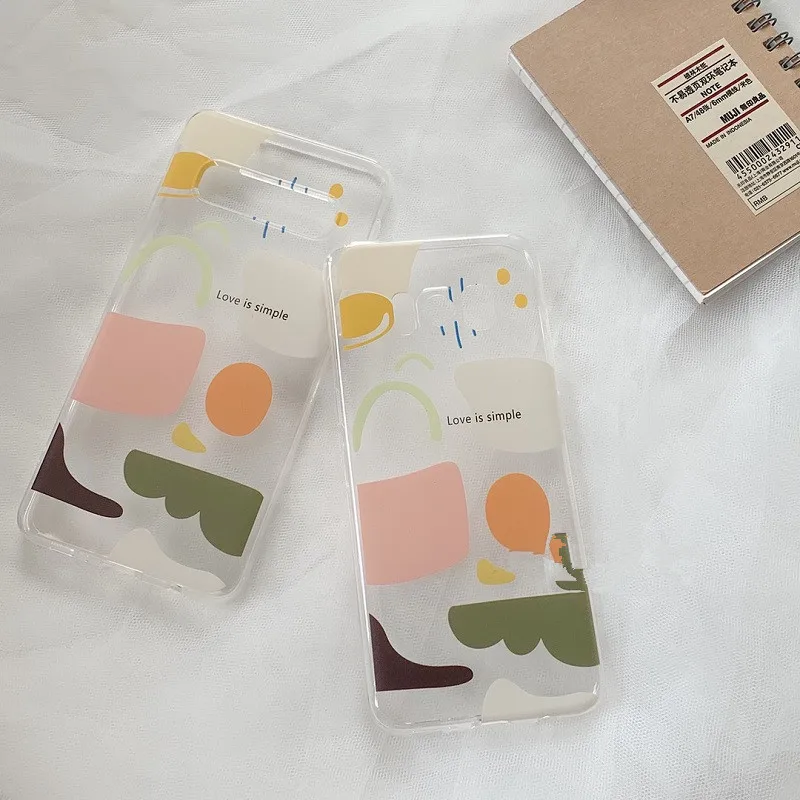 DCHZIUAN простой чехол для телефона Samsung Galaxy S9 S8 S10 Plus S10E Note 9 8 геометрический