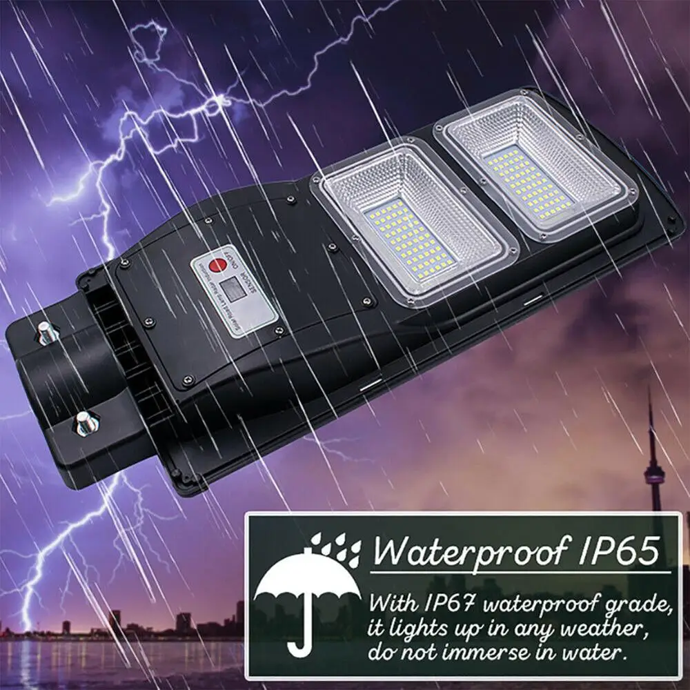 

30W/60W/90W LED Solar Sensor Road Floodlight PIR Motion Sensor Wall Light Waterproof Outdoor Garden Street Pathway Lamp With RC