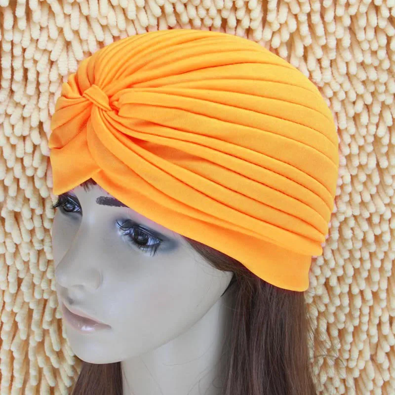 Women Winter Autumn Warm Hat European Female Beanie Cap High Stretch Turban Girls Fashion Indian style Head Hats Warmer CP0085 (11)