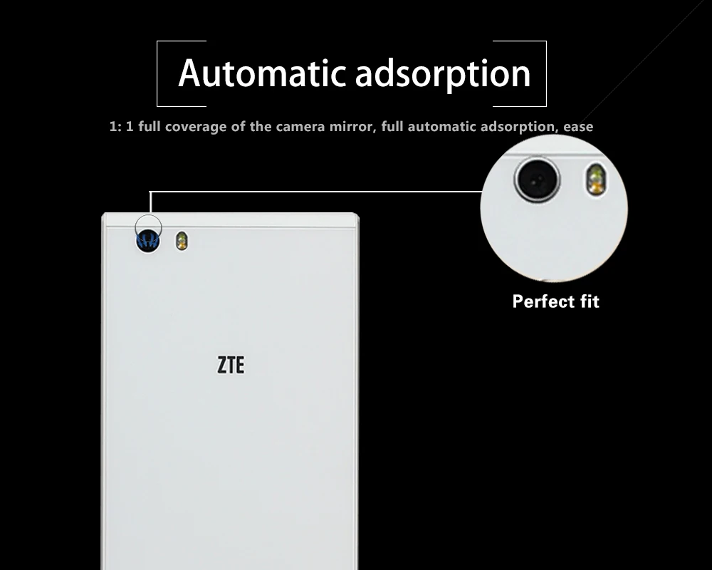 

Ultra-thin Back Camera Lens Tempered Glass Film For ZTE Star 2 S2005 Rear Lens Protective Film Glass With Cleaning Tools