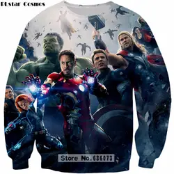 PLstar Cosmos 2019 Новый Модный свитшот фильм о супергероях Marvel's Мстители 3D Принт мужчины/женщины пуловер Прямая доставка