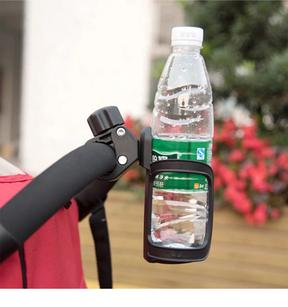 Baby Stroller Cup Holder Rack Bottle Universal 360 Rotatable Cup Holder for Pram Stroller Carrying Case Milk Bottle Cart baby trend sit and stand stroller accessories	