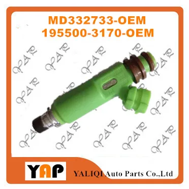 

NEW Fuel Injector (6) FOR FITMitsubishi Montero Sport V73 6G72 3.0L V6 195500-3170 MD332733 1998-2003