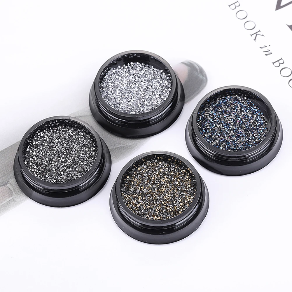 

Nail Art Crystal Sand Manicure Jewelry Nail Sequins Nail Stickers Resin Rhinestones For DIY Nail beauty Art Jewelry Decorations