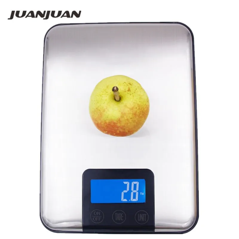 Koop 15Kg 1G Digitale Keukenweegschaal Grote Voedsel Dieet Weight Slim Rvs Elektronische Weegschalen Touch Screen Met Pakket 40% Off