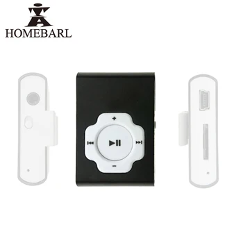 

HOMEBARL NEW Design Big Promotion Portable MP3 Player Mini Clip MP3 Player Sport Metal Mp3 Music Players Walkman Lettore Hot Mp3