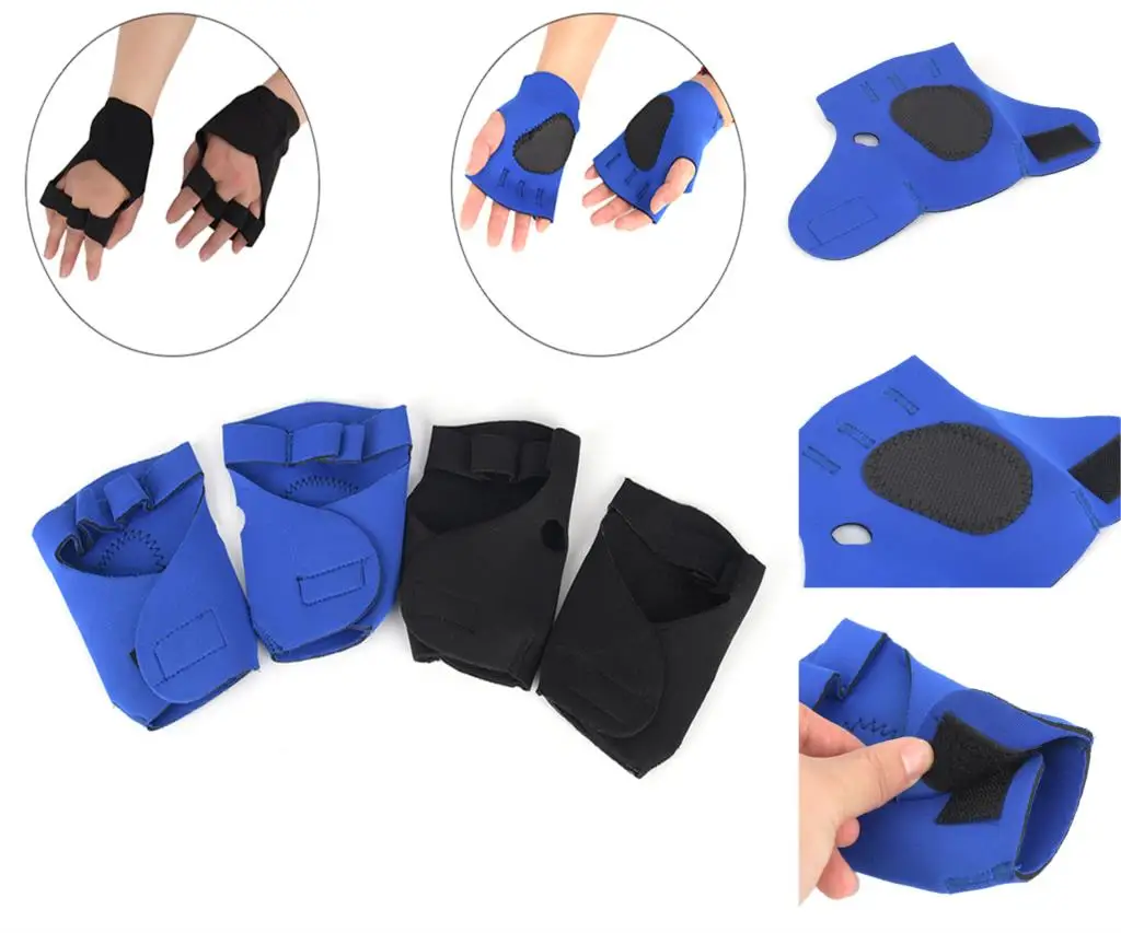 2pcs Lot Unisex Anti Skid Weight Lifting Training Gloves Dumbbell