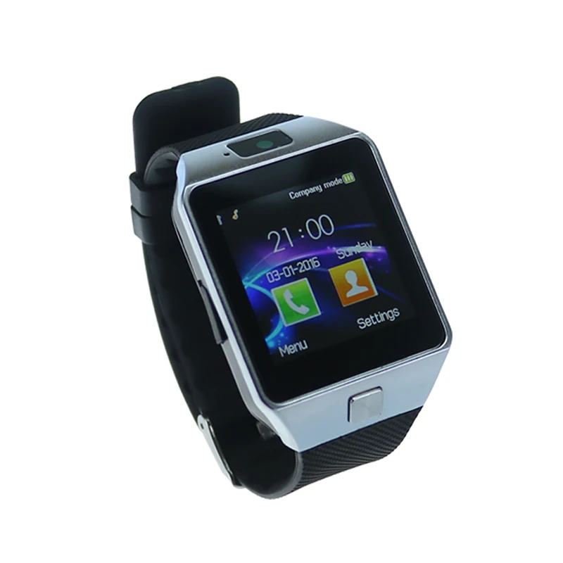 Мода Bluetooth Smart Watch SIM/карты памяти для IOS Android телефонов Спорт smartwatch наручные часы с