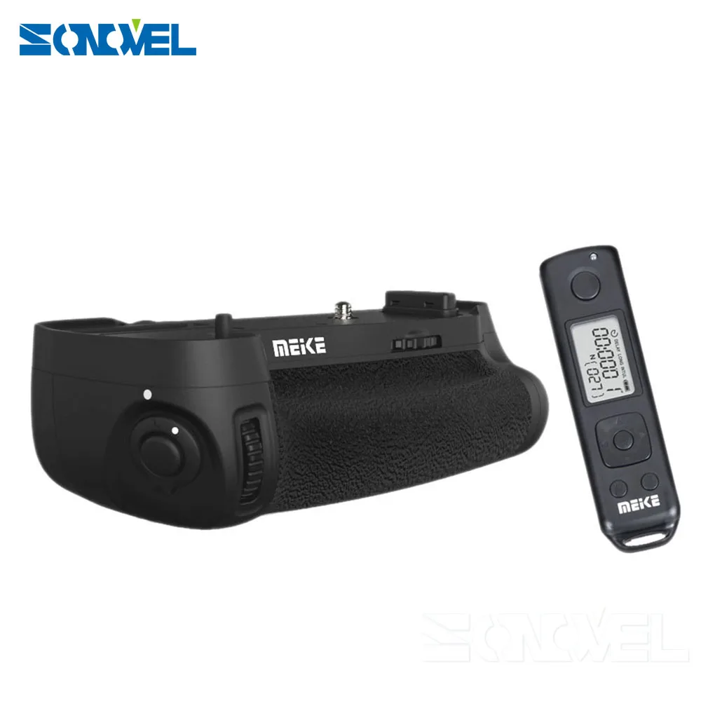 Meike DR750 2,4G беспроводной пульт дистанционного управления вертикальный Батарейный держатель для упаковки вручную для камеры Nikon D750 MB-D16