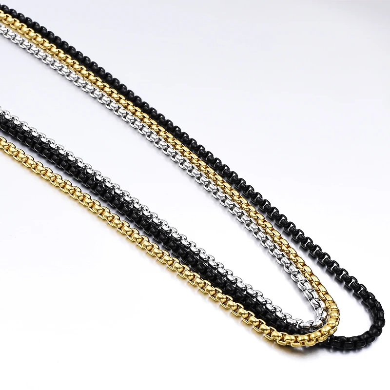 GOKADIMA Stainless Steel Chain Necklace Jewelry Accessories link chain WN324 stainless steel necklace