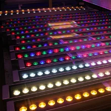 Высокомощный уличный Архитектурный Светильник ing 36 Вт Светодиодный барный светильник Светодиодный прожектор светильник AC90-260V RGB 16 клавиш с пультом дистанционного управления