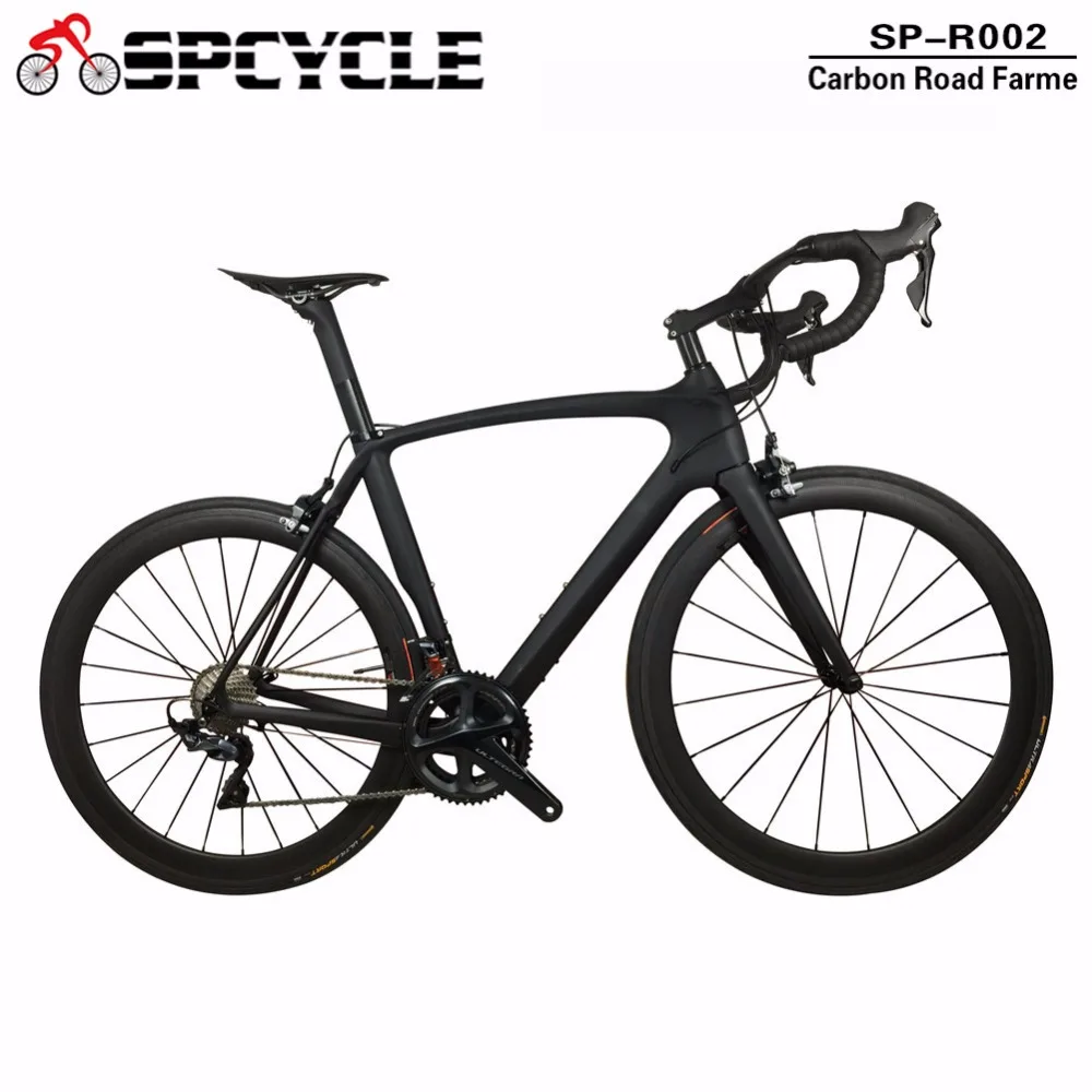Flash Deal New Complete Full Carbon Road Bike,T1000 Racing Carbon Bike Road Bike with Ultegra R8000 Groupsets,Complete Cycling Carbon Bike 1
