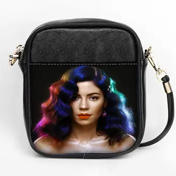 

Custom Marina And The Diamonds Sling Bag Women Sling Shoulder Bag Leather Girls Party Bag DIY Sling Bag