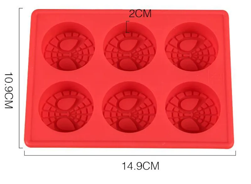 Забавные Звездные войны Человек-паук силиконовые формы лоток для льда Шоколадные Конфеты пудинг jello Плесень DIY формы для выпечки Инструменты