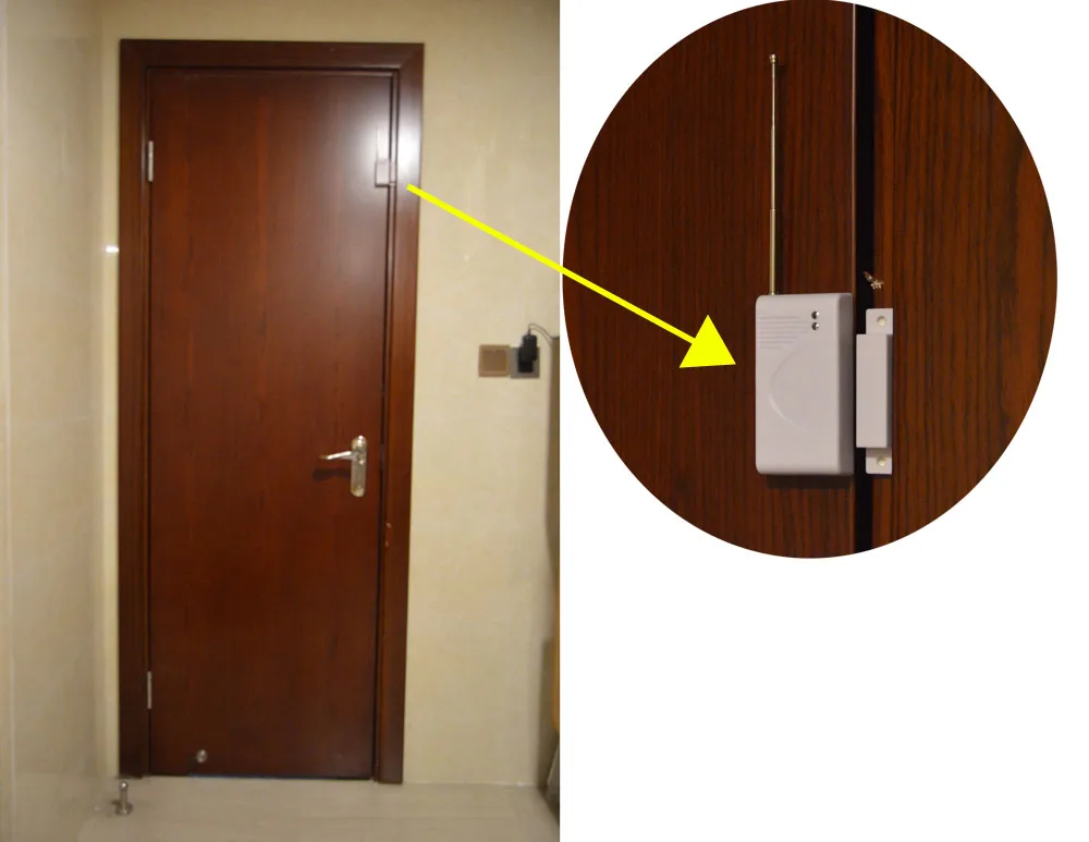 wireless door open detector