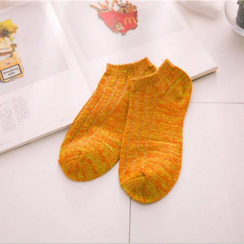 Уютные зимние теплые мягкие носки для малышей Для женщин носки до лодыжки мягкие носки-башмачки