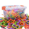 DIY Spell Inserting Blocks 500PCS Early Education Puzzle Tubular Spell Inserting Blocks Imagination To Create Gifts For Child 1