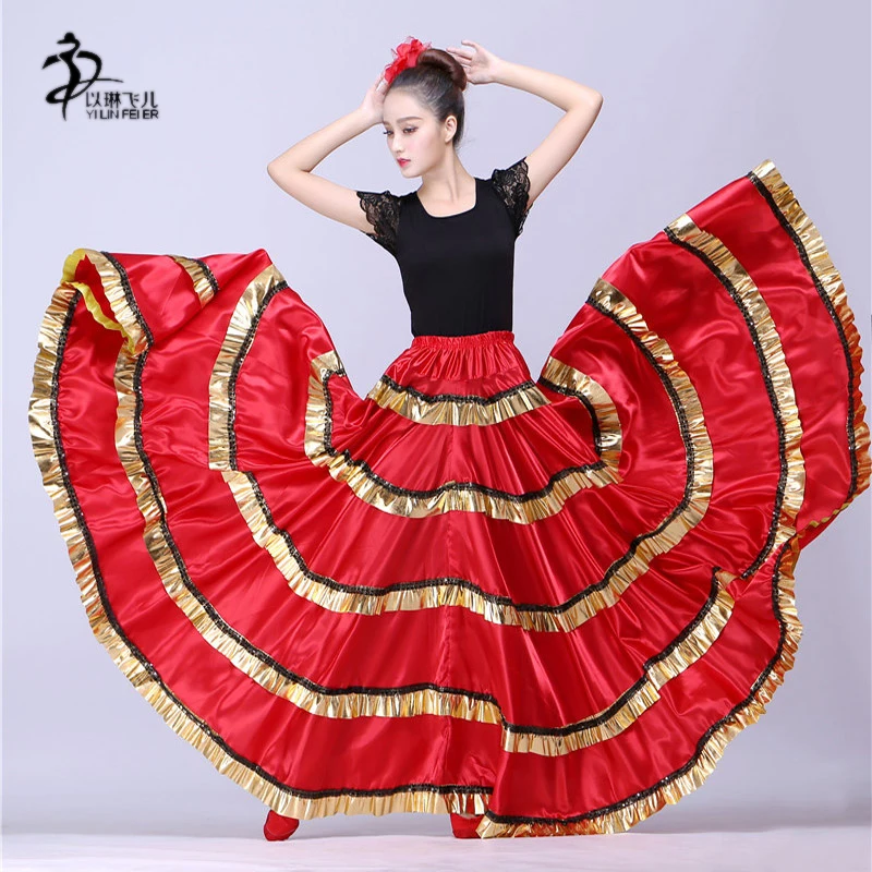Satin Tribal Belly Dance ATS Gypsy 25 Yard Skirts 32 Yard Skirts S,M to 3XL