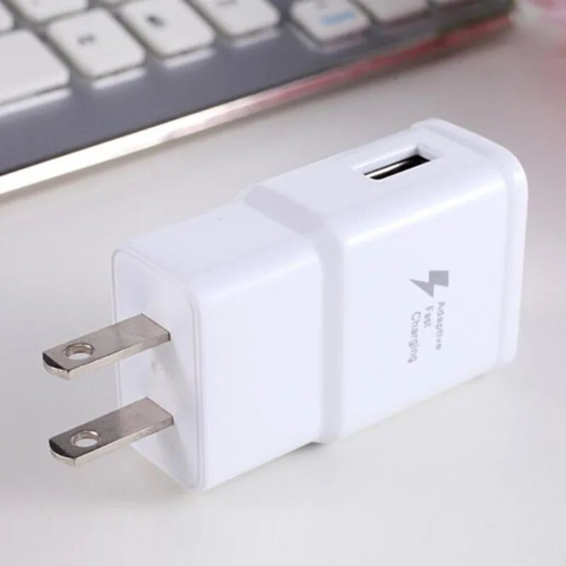 

Universal Wall Travel Charger US EU 5V 2A US EU Plug Phone Charger 100V-240V for samsung