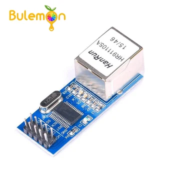 

ENC28J60 LAN Ethernet Network Board Module 25MHZ Crystal AVR 51 LPC 3.3V
