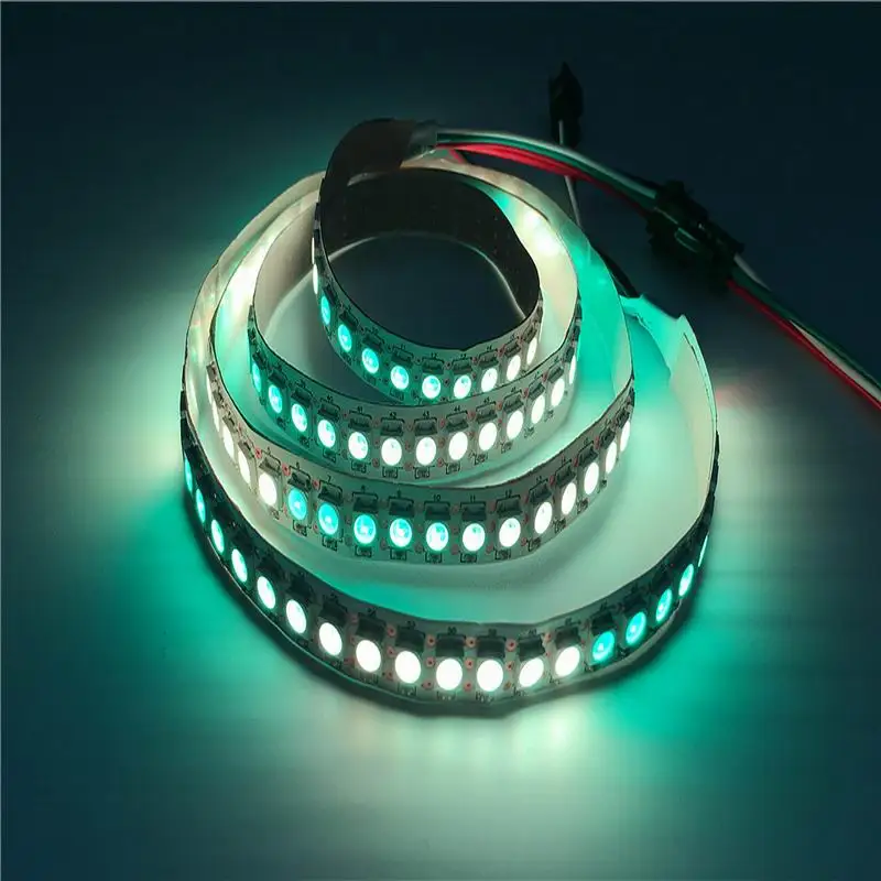 Светодиодный ленточный светильник WS2812 IC 5 метров 5050 RGB 30/60/144 светодиодный/м