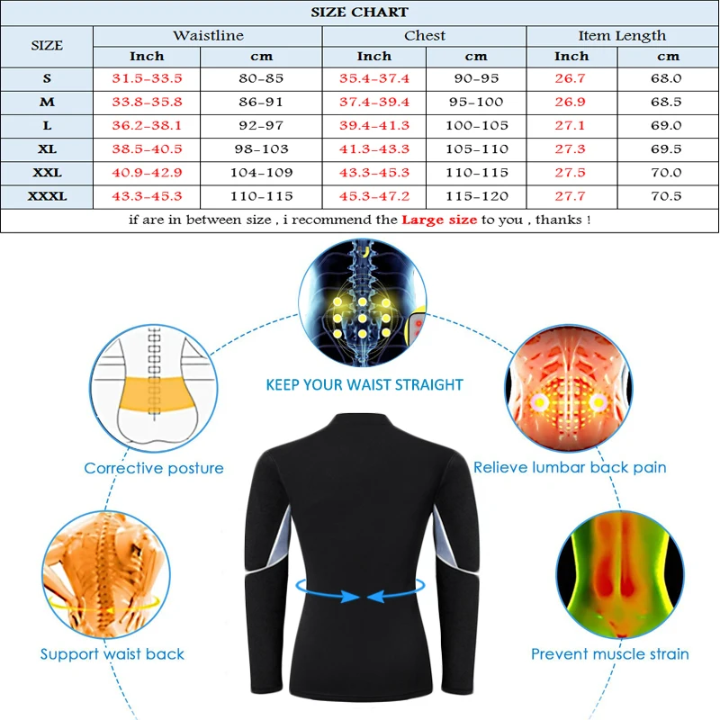 NINGMI пояс для похудения, мужской пояс, корсет, жилет, куртка на молнии, горячая рубашка, неопрен, сауна, потеря веса, формирователь тела, майки, топы