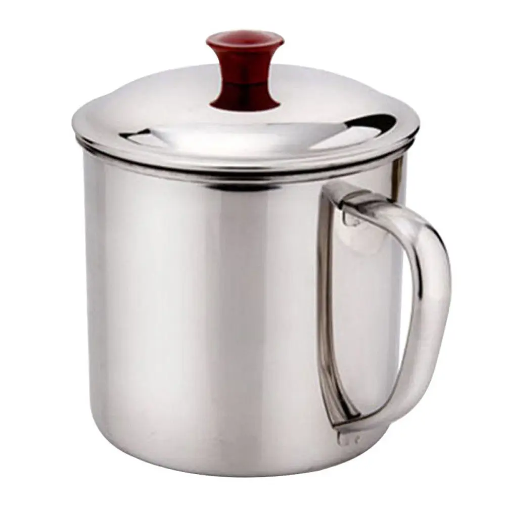 200/380ML Portable Stainless Steel Camping Mug Cup Outdoor Drinking
Coffee Tea Handle Cup hiking mug home kitchen accessories