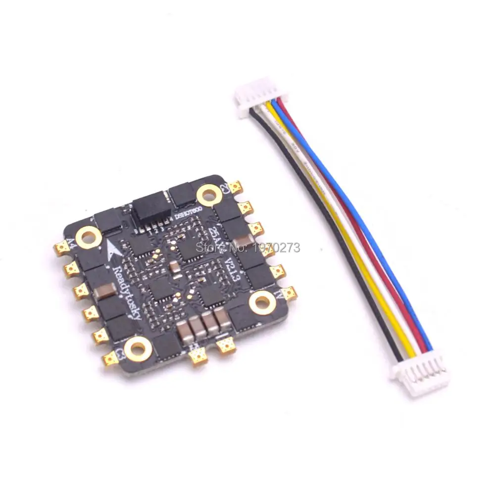 

Mini 4 in 1 25A BLHeli_S ESC Speed Controller Board OPTO Supports Oneshot125 Multishot DSHOT 2-4s For Mini Flytower FPV RC Drone