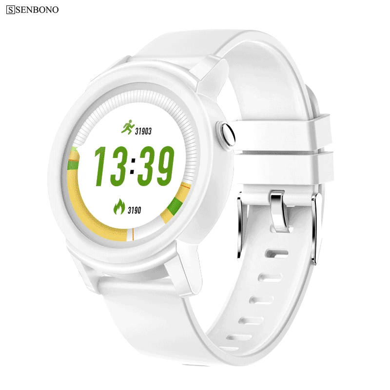 SENBONO NY01 1 3 ɿull HD ips круговой экран пульсометр многоязычный спортивный режим