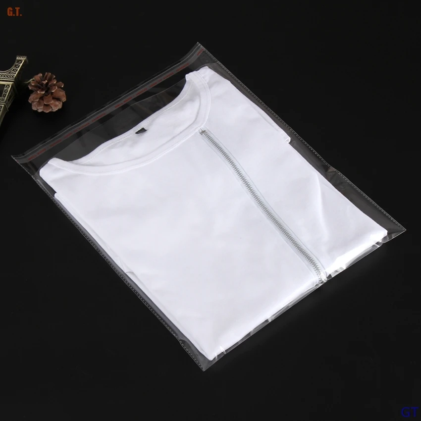 Прозрачные пакеты BOPP/Poly/Cellophane 16 & 18x33 + 4 см 2 размера подарочные пластиковые