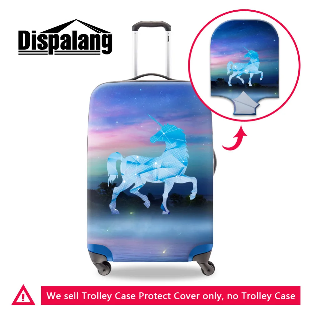 cartoon horse unicorn luggage covers (5)