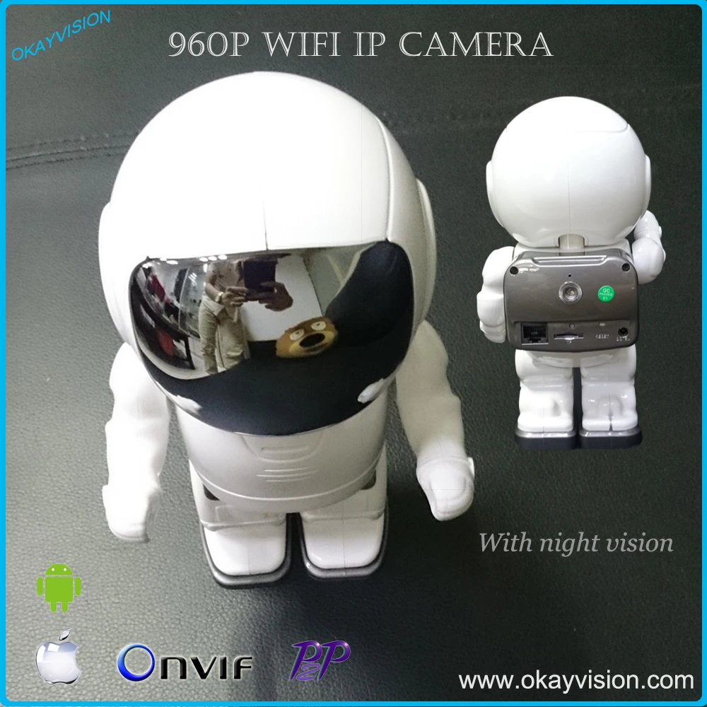 HD 960P Wireless Audio astronaut camera surveillance camera Wifi Micro