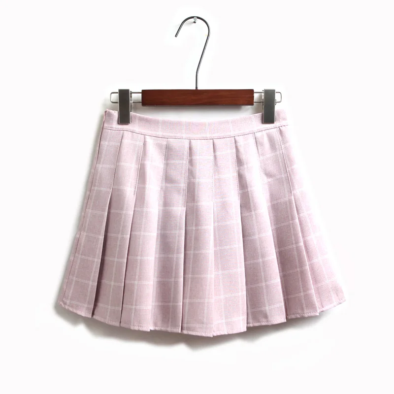 Plaid Skirts Womens Summer Hot AA Women's Pleated Skirt Uniforms Girl's ...