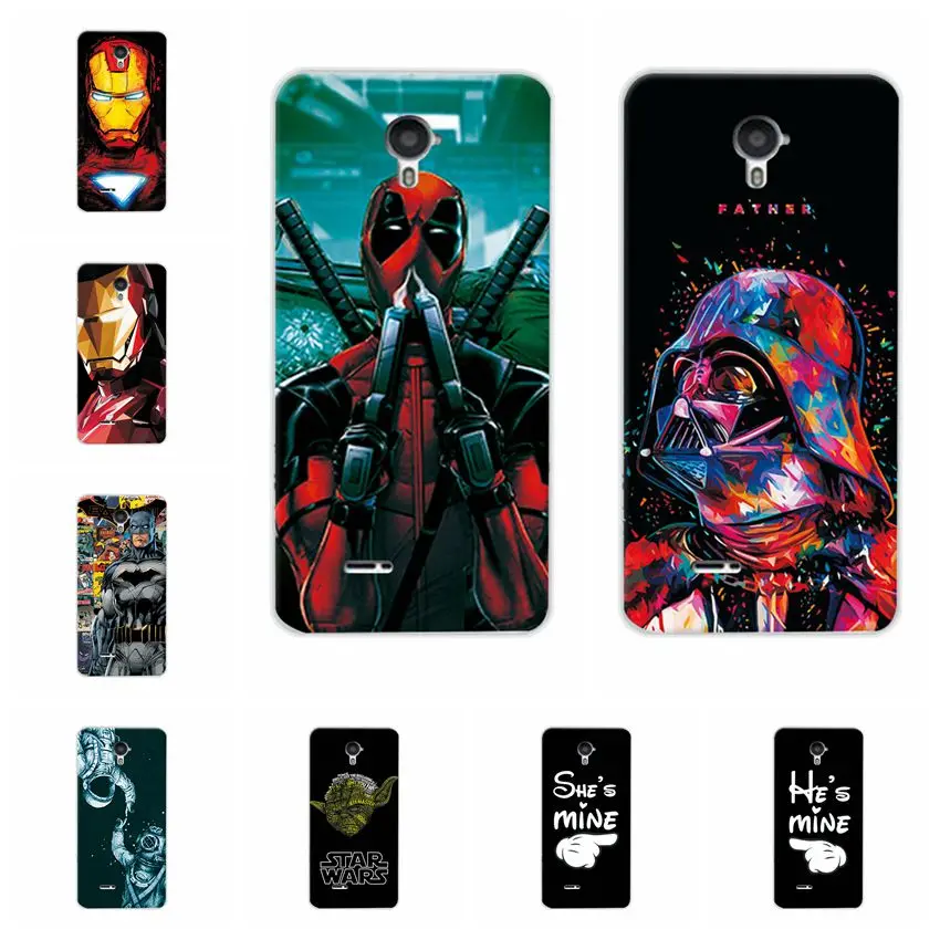 

Charming Deadpool Spiderman Case Coque For Micromax Q415 Soft Silicone Cases For Fundas Micromax Q415 Q 415 Cover Capa 4.5 inch