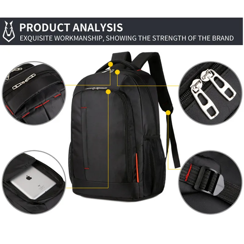 Jacodel Print Notebook bag 15 inch Oxford computer backpack 14 for Dell HP Acer Lenova Laptop Backpack 15.6 for Macbook air Pro