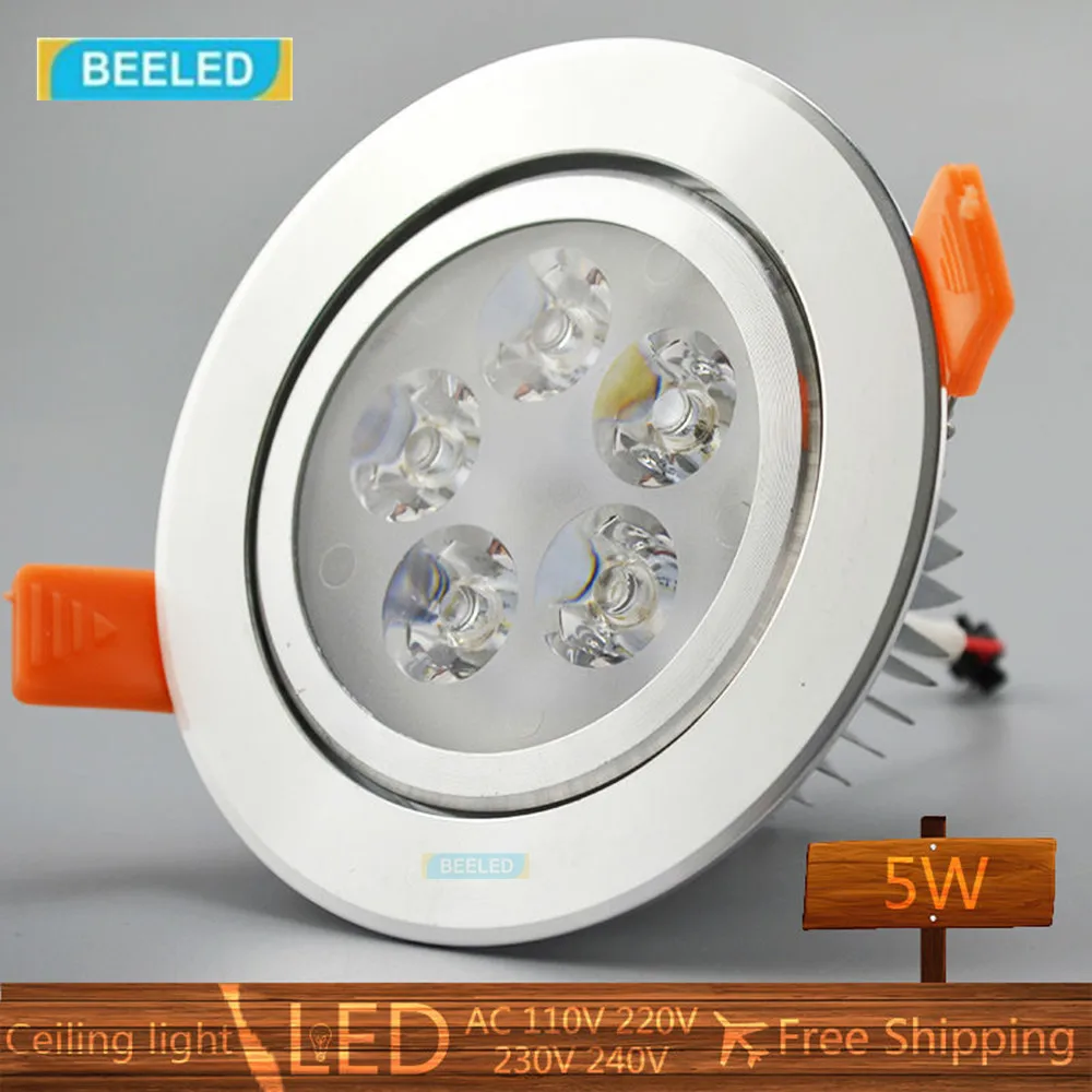 LED spotlights 3W 5W 7W LED down light Dimmable Dimmer LED ceiling lamp
