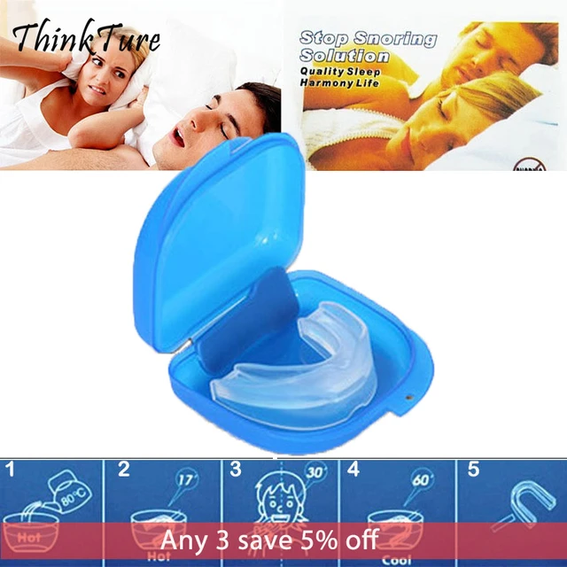 Protector Dental para dormir, férula de bruxismo, protector bucal de  silicona para evitar que los dientes se rechinen, protección nocturna -  AliExpress