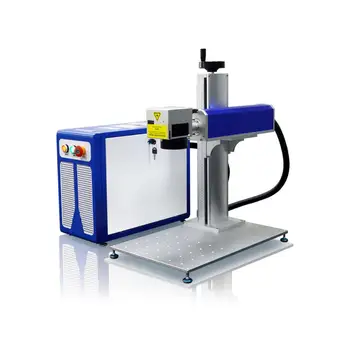 

Fiber Laser marking machine Connected to the computer laser marking machine metal
