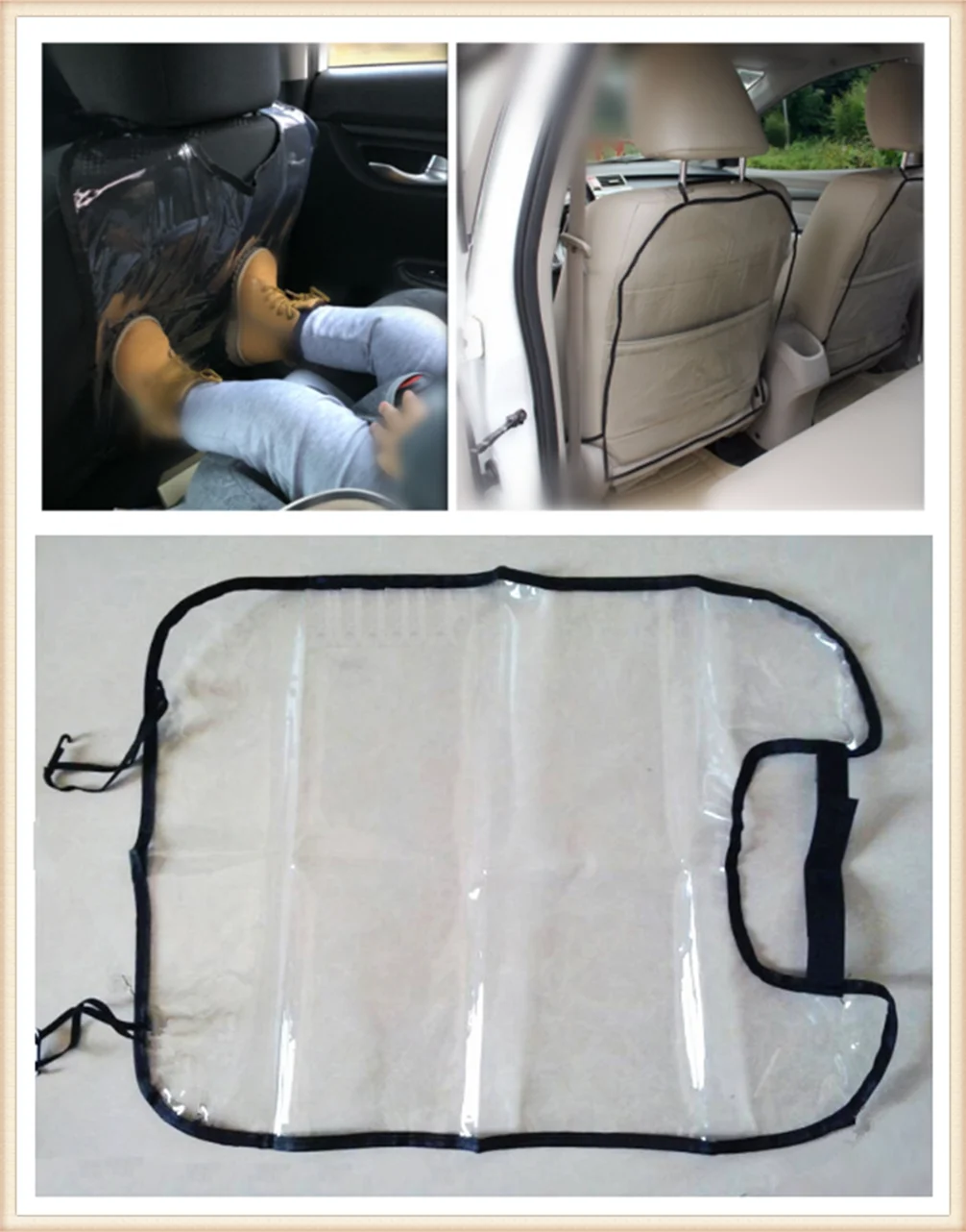 

Car shape cleaning seat cover to protect children's foot pad mud for Toyota Yaris Tundra Tacoma RAV4 Corolla Aygo Avalon