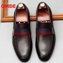 OMDE Soft Cow Leather Men Shoes Luxury Brand Slip On Designer Shoes Men Loafers Casual Shoes Party And Wedding Dress Shoes OMDE Soft Cow Leather Men Shoes Luxury Brand Slip On Designer Shoes Men Loafers Casual Shoes Party And Wedding Dress Shoes