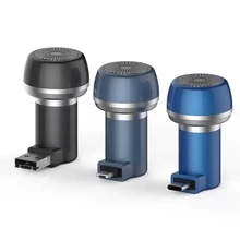 2 в 1 Магнитная Мини Портативный type-C USB Водонепроницаемая бритва длительного пользования@ ME88