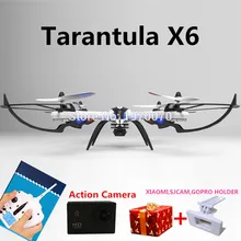 Yizhan Тарантул X6 2,4G 6-осевой Квадрокоптер с дистанционным управлением Drone RC вертолет с HD Камера PK Syma x8c x8w