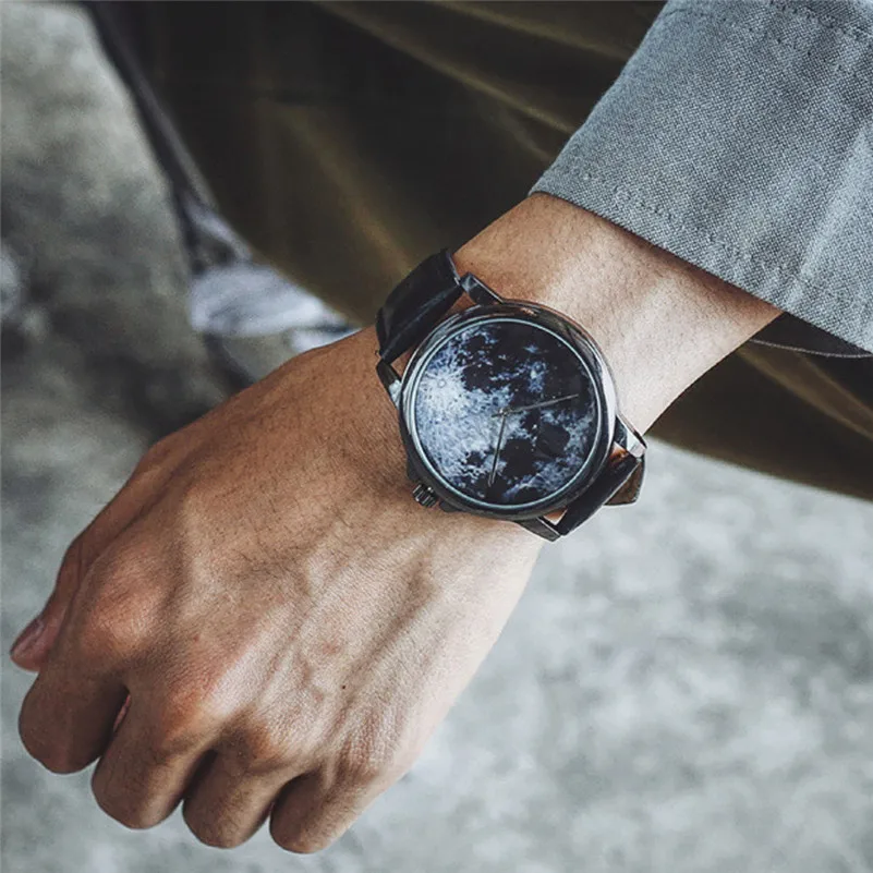 Fashion Trends Models Simple Leisure Star Hip-hop Table Men And Women Watches Watches Clock wholesale,Free shipping #2AP30 (6)