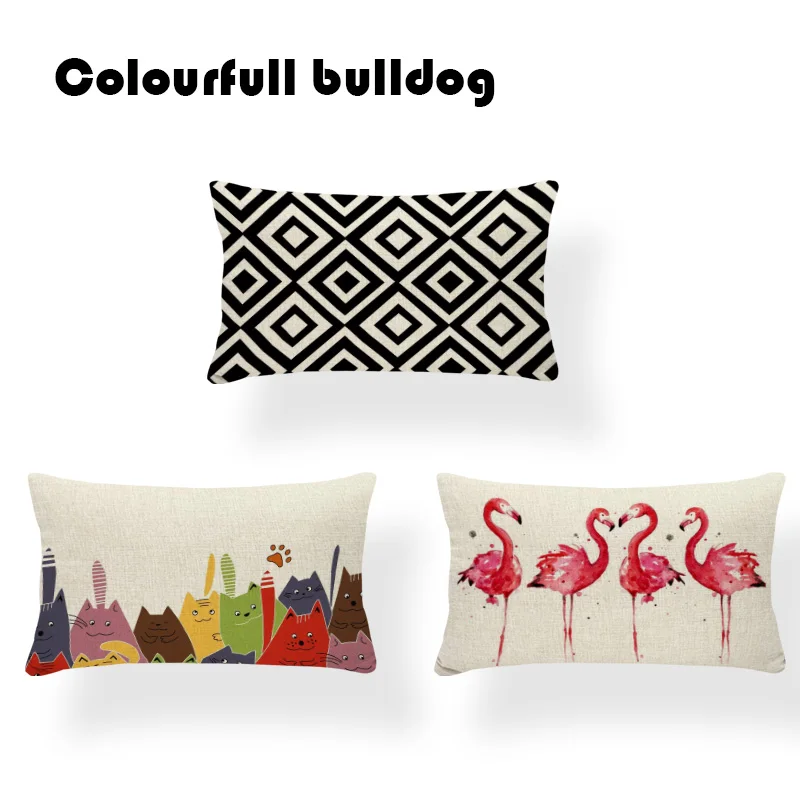 مصمم Ikat القبلية أنماط شيفرون فراشة غطاء الوسادة جبل كيس وسادة خزانة 30x50 خمر زنبق هدية عيد خريف